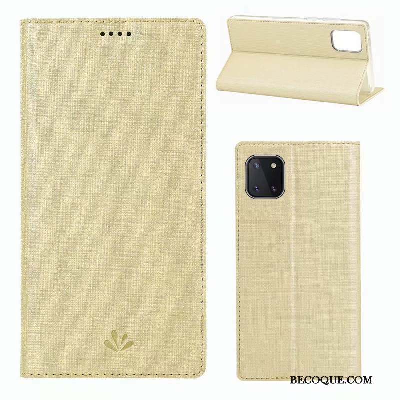 Kuori Samsung Galaxy Note 10 Lite Nahka Harmaa Kortti, Kotelo Samsung Galaxy Note 10 Lite Kuoret Puhelimen Kuoret Kukkakuvio