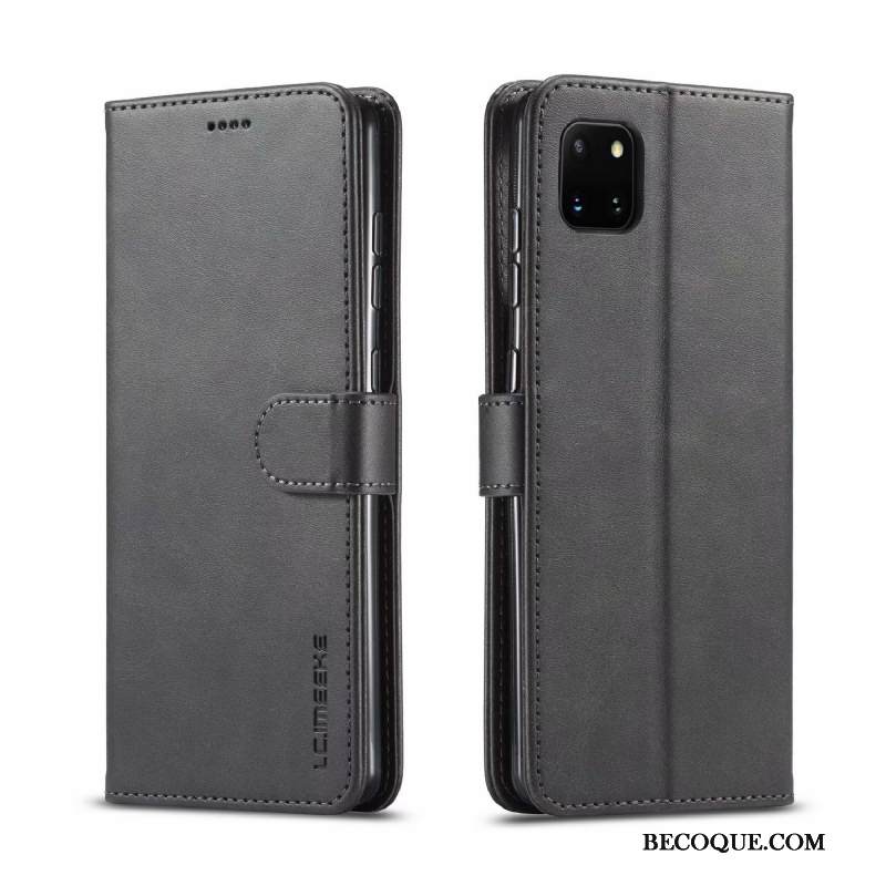 Kuori Samsung Galaxy Note 10 Lite Nahka Keltainen, Kotelo Samsung Galaxy Note 10 Lite Suojaus