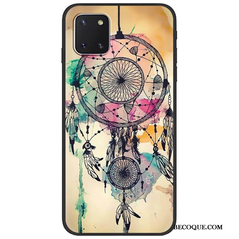 Kuori Samsung Galaxy Note 10 Lite Pehmeä Neste Hyvä Myynti Musta, Kotelo Samsung Galaxy Note 10 Lite Maalaus Puhelimen Kuoret Pesty Suede