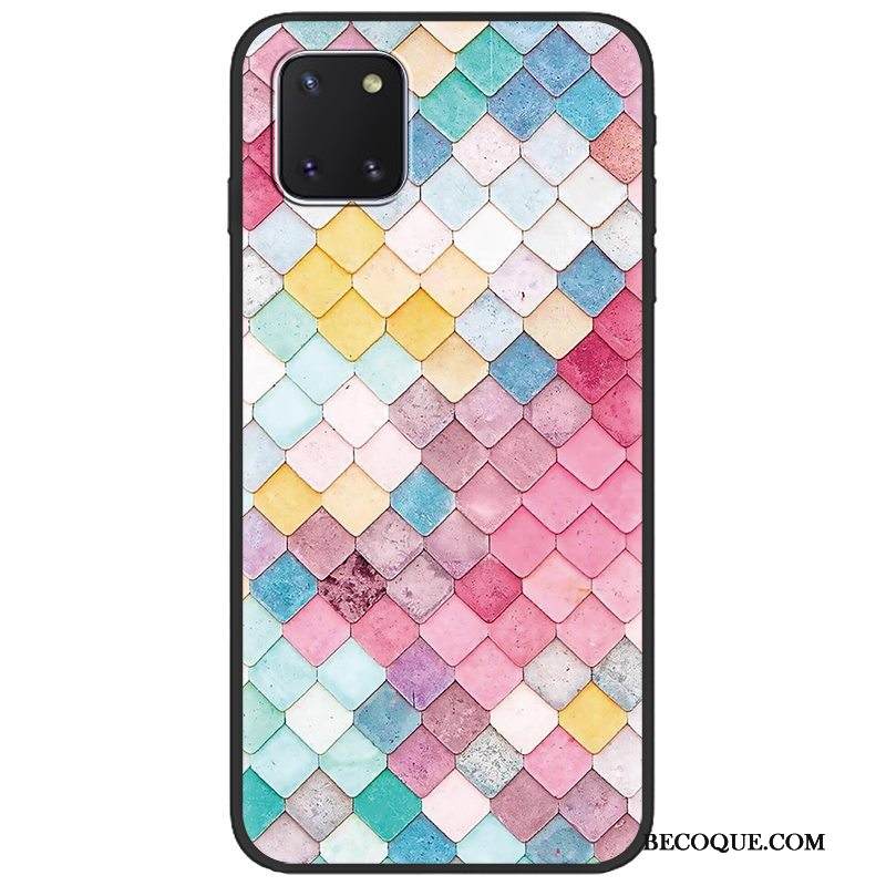 Kuori Samsung Galaxy Note 10 Lite Pehmeä Neste Hyvä Myynti Musta, Kotelo Samsung Galaxy Note 10 Lite Maalaus Puhelimen Kuoret Pesty Suede