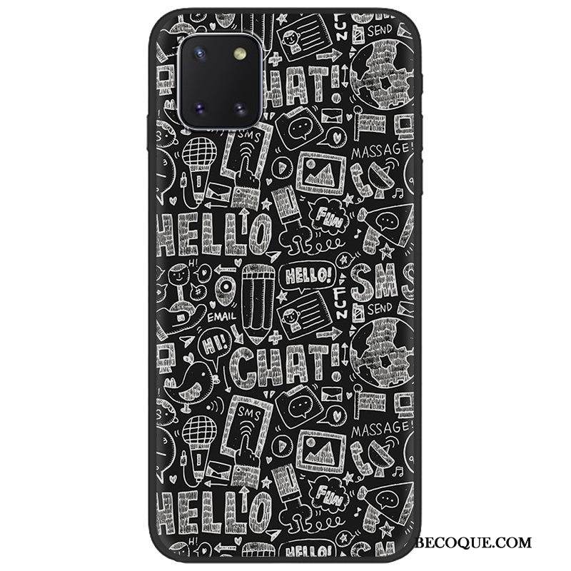 Kuori Samsung Galaxy Note 10 Lite Pehmeä Neste Hyvä Myynti Musta, Kotelo Samsung Galaxy Note 10 Lite Maalaus Puhelimen Kuoret Pesty Suede