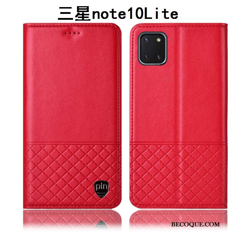 Kuori Samsung Galaxy Note 10 Lite Suojaus Murtumaton Puhelimen Kuoret, Kotelo Samsung Galaxy Note 10 Lite Laukut Musta