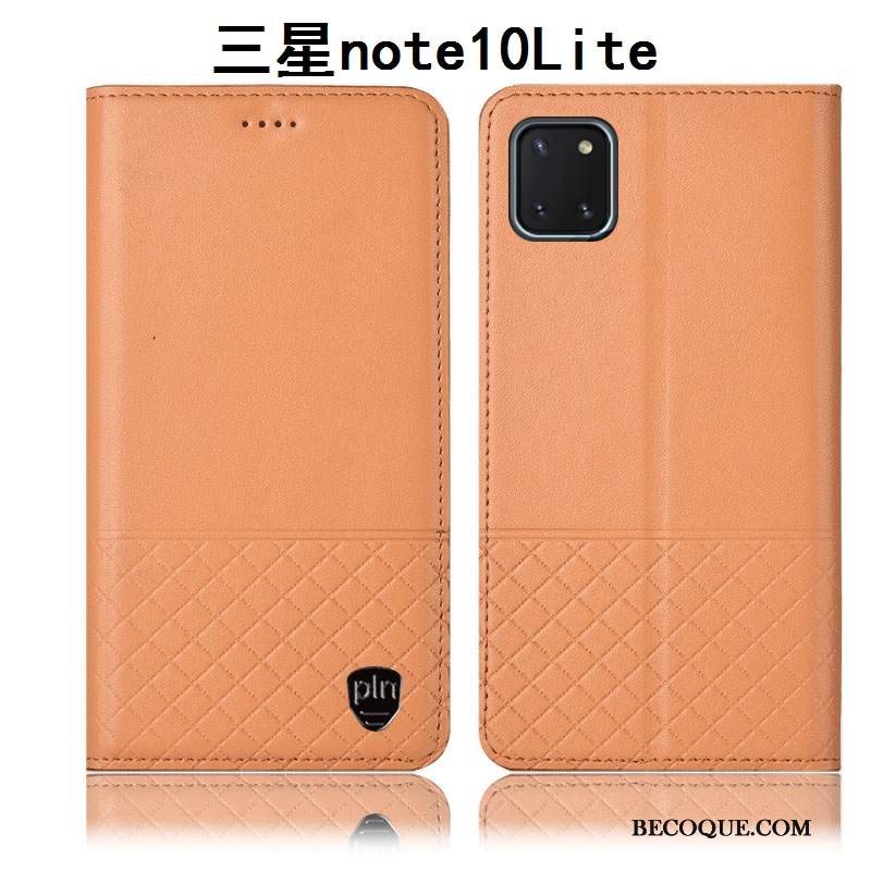 Kuori Samsung Galaxy Note 10 Lite Suojaus Murtumaton Puhelimen Kuoret, Kotelo Samsung Galaxy Note 10 Lite Laukut Musta