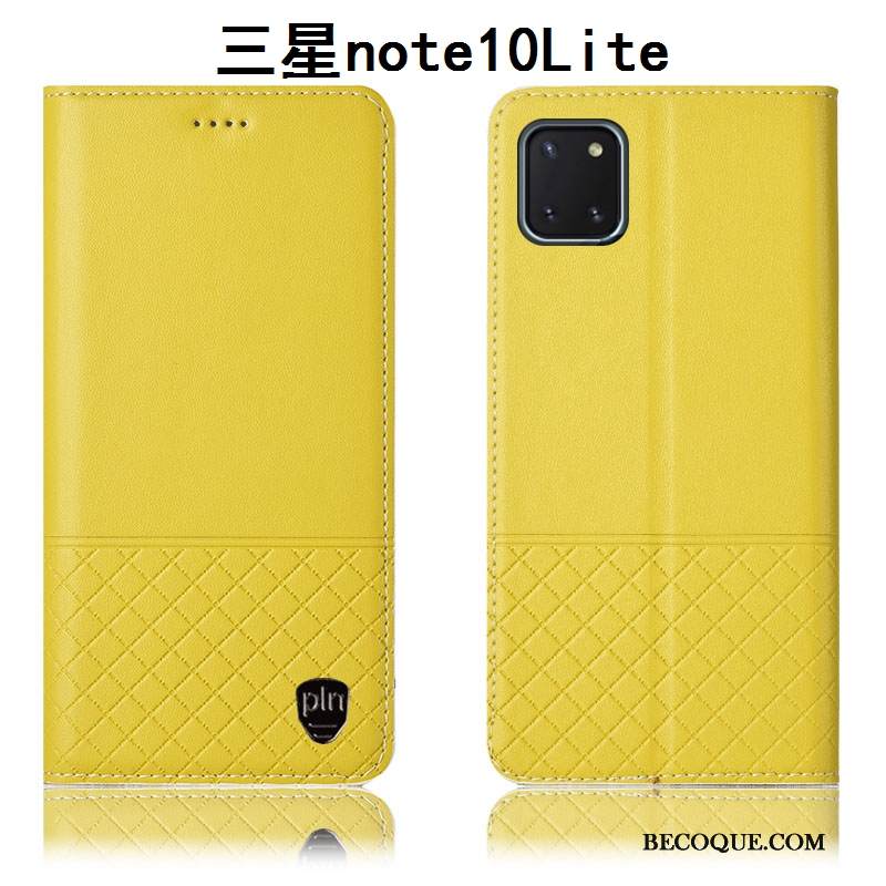 Kuori Samsung Galaxy Note 10 Lite Suojaus Murtumaton Puhelimen Kuoret, Kotelo Samsung Galaxy Note 10 Lite Laukut Musta