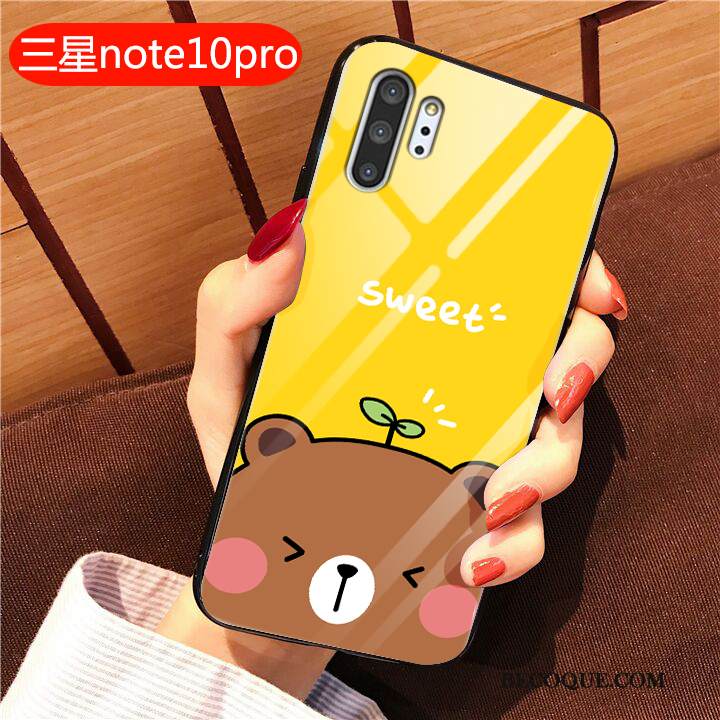 Kuori Samsung Galaxy Note 10+ Luova Ihana Murtumaton, Kotelo Samsung Galaxy Note 10+ Suojaus Valkoinen Puhelimen Kuoret