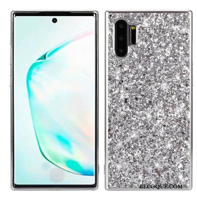 Kuori Samsung Galaxy Note 10+ Luova Sininen Puhelimen Kuoret, Kotelo Samsung Galaxy Note 10+ Suojaus Murtumaton Jauhe