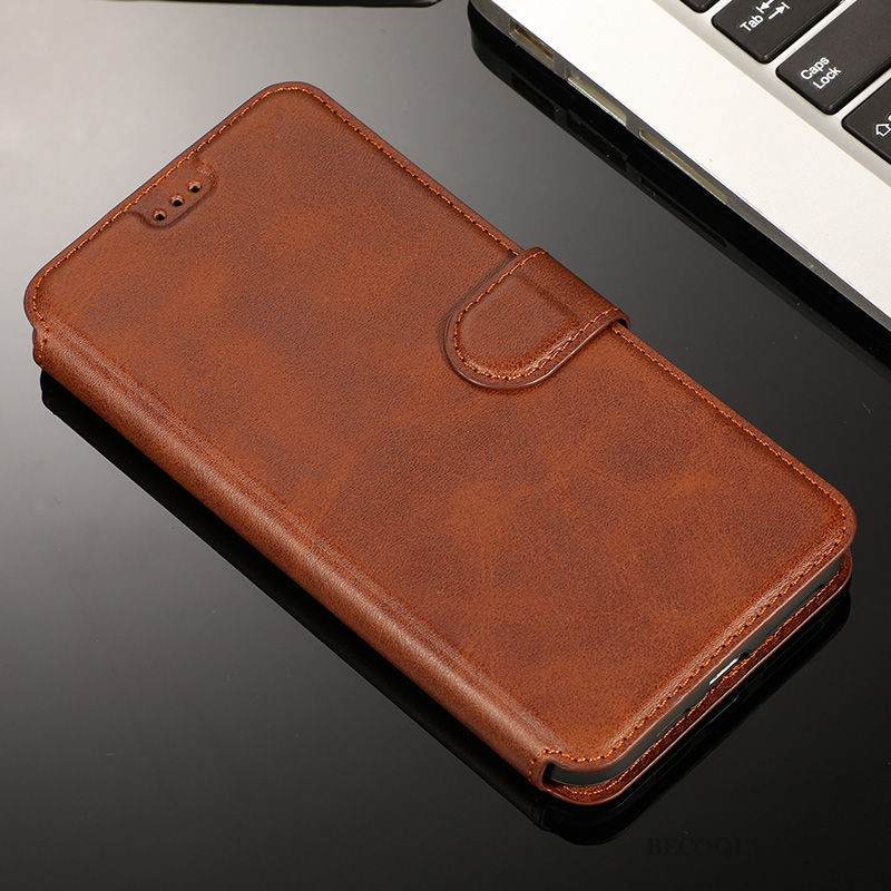 Kuori Samsung Galaxy Note 10+ Nahka Puhelimen Kuoret Keltainen, Kotelo Samsung Galaxy Note 10+