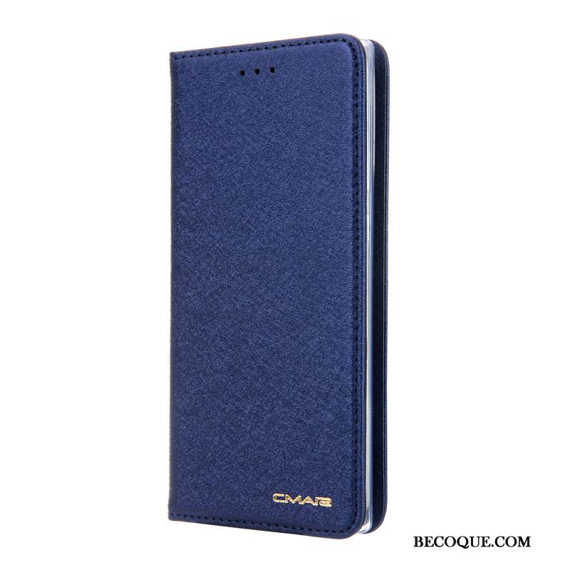 Kuori Samsung Galaxy Note 10+ Nahka Puhelimen Kuoret Kortti, Kotelo Samsung Galaxy Note 10+ Kuoret Sininen