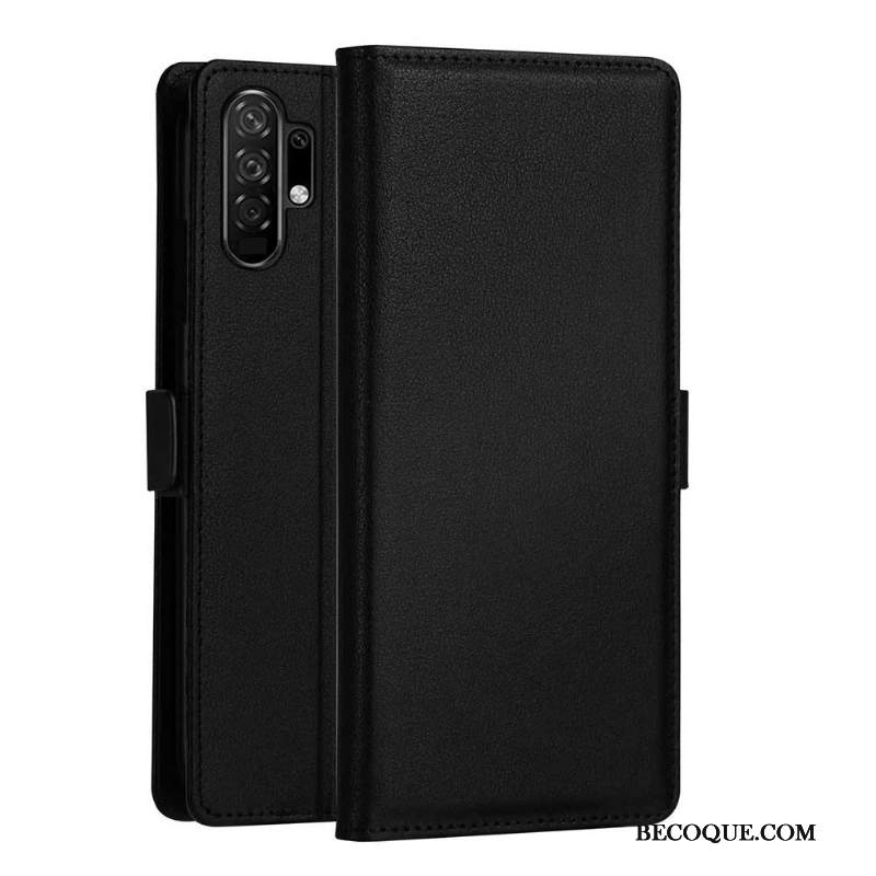 Kuori Samsung Galaxy Note 10+ Nahka Puhelimen Kuoret Kulta, Kotelo Samsung Galaxy Note 10+ Kuoret Kortti Pinkki