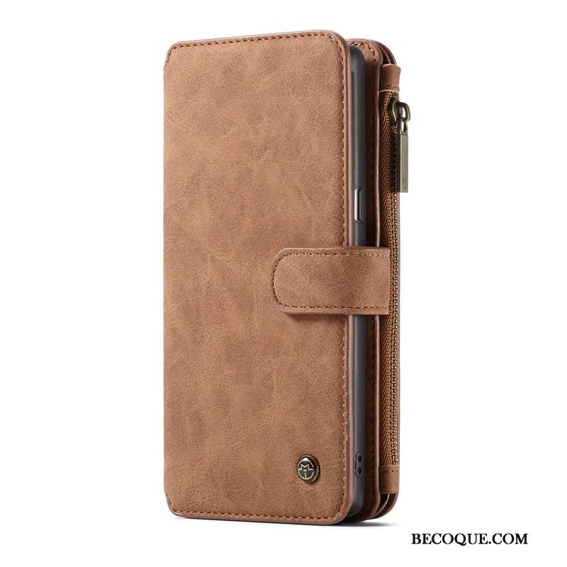 Kuori Samsung Galaxy Note 10 Nahka Puhelimen Kuoret Punainen, Kotelo Samsung Galaxy Note 10