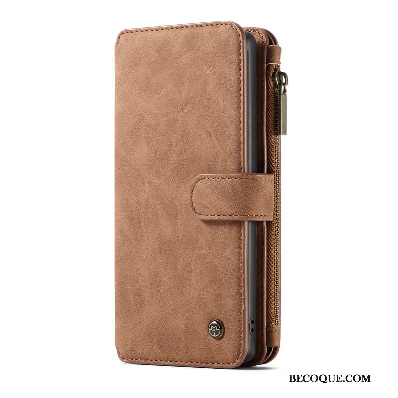 Kuori Samsung Galaxy Note 10 Nahka Puhelimen Kuoret Punainen, Kotelo Samsung Galaxy Note 10