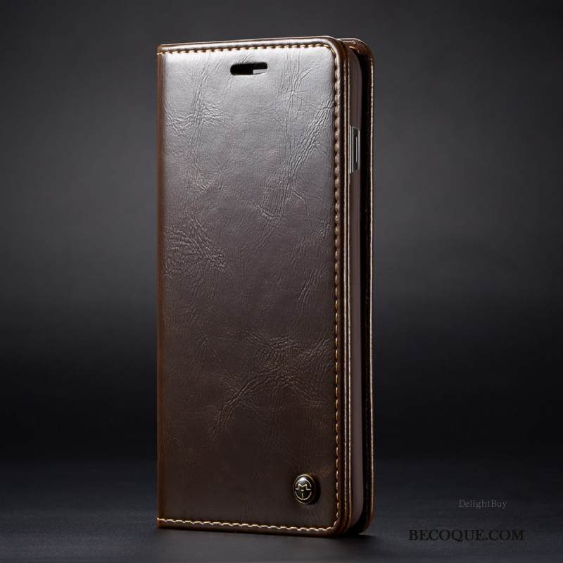 Kuori Samsung Galaxy Note 10+ Nahka Puhelimen Kuoret Punainen, Kotelo Samsung Galaxy Note 10+ Salkku Kortti