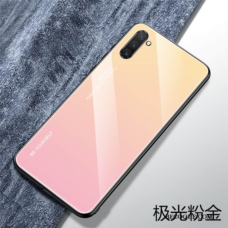 Kuori Samsung Galaxy Note 10 Pehmeä Neste Kaltevuus Rakastunut, Kotelo Samsung Galaxy Note 10 Suojaus Murtumaton Tide-brändi