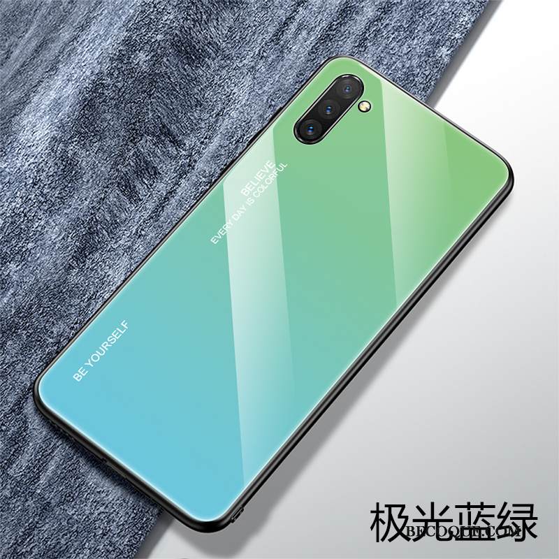 Kuori Samsung Galaxy Note 10 Pehmeä Neste Kaltevuus Rakastunut, Kotelo Samsung Galaxy Note 10 Suojaus Murtumaton Tide-brändi