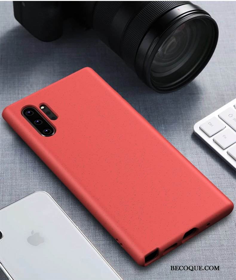 Kuori Samsung Galaxy Note 10+ Pehmeä Neste Murtumaton Puhelimen Kuoret, Kotelo Samsung Galaxy Note 10+ Suojaus Uusi Vihreä