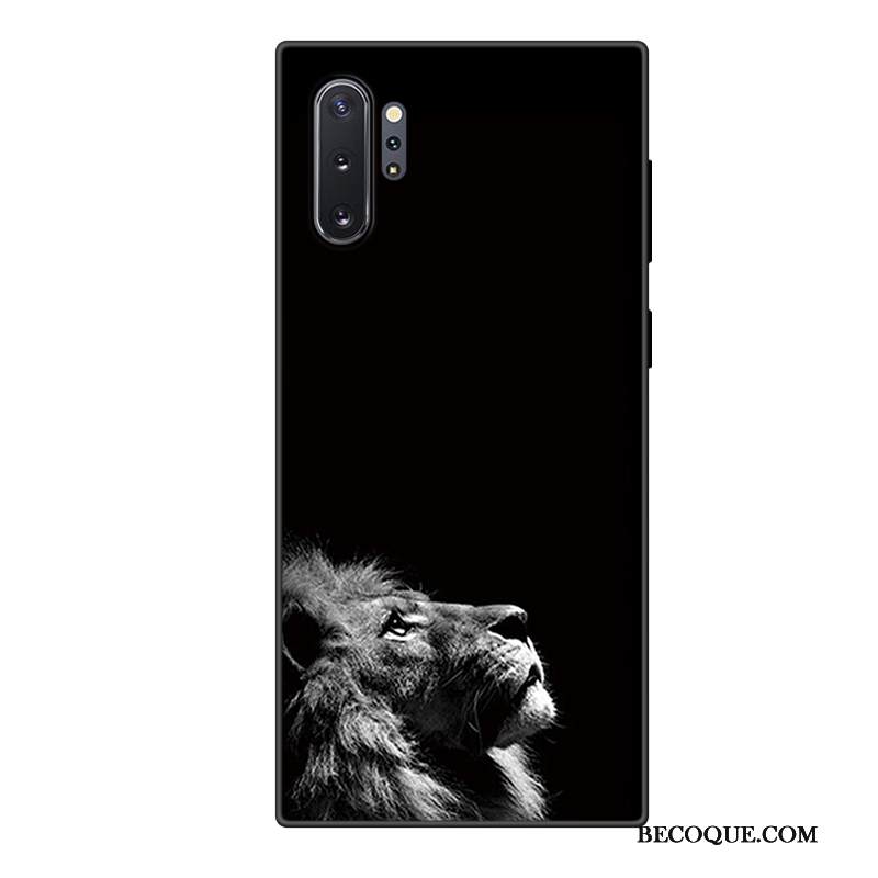 Kuori Samsung Galaxy Note 10+ Silikoni Violetti Tide-brändi, Kotelo Samsung Galaxy Note 10+ Sarjakuva Murtumaton Puhelimen Kuoret