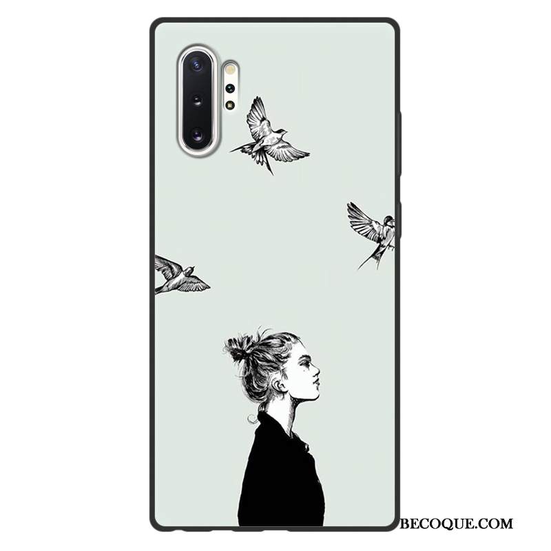 Kuori Samsung Galaxy Note 10+ Suojaus Harmaa Persoonallisuus, Kotelo Samsung Galaxy Note 10+ Laukut Puhelimen Kuoret Murtumaton