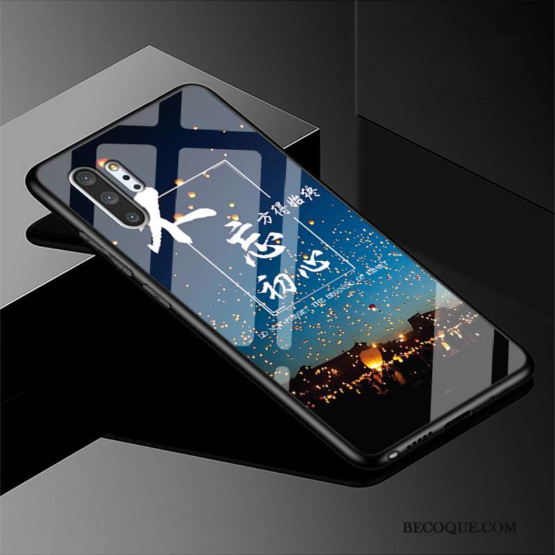 Kuori Samsung Galaxy Note 10+ Suojaus Tide-brändi Rakastunut, Kotelo Samsung Galaxy Note 10+ Lasi Persoonallisuus