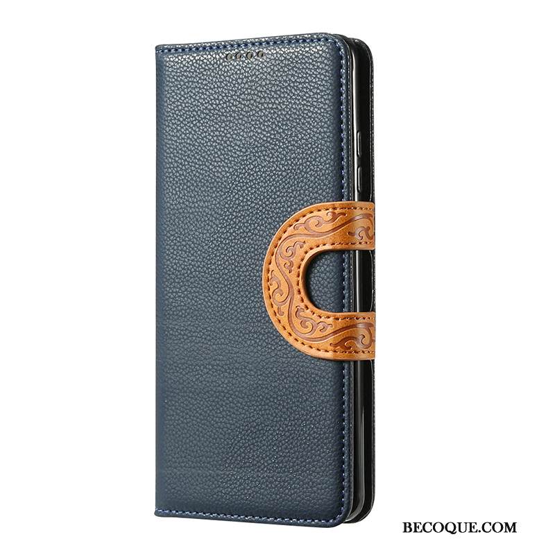 Kuori Samsung Galaxy Note 10 Vuosikerta Musta Tuuli, Kotelo Samsung Galaxy Note 10 Nahka Puhelimen Kuoret Toteemi