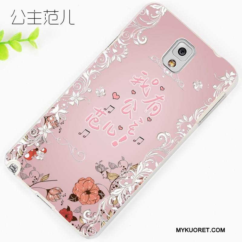 Kuori Samsung Galaxy Note 3 Kohokuviointi Puhelimen Kuoret Kevyt, Kotelo Samsung Galaxy Note 3 Suojaus Vaaleansininen