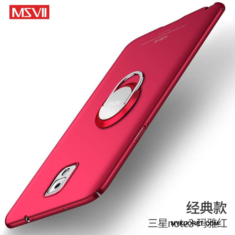 Kuori Samsung Galaxy Note 3 Laukut Kova Trendi, Kotelo Samsung Galaxy Note 3 Suojaus Pesty Suede Murtumaton