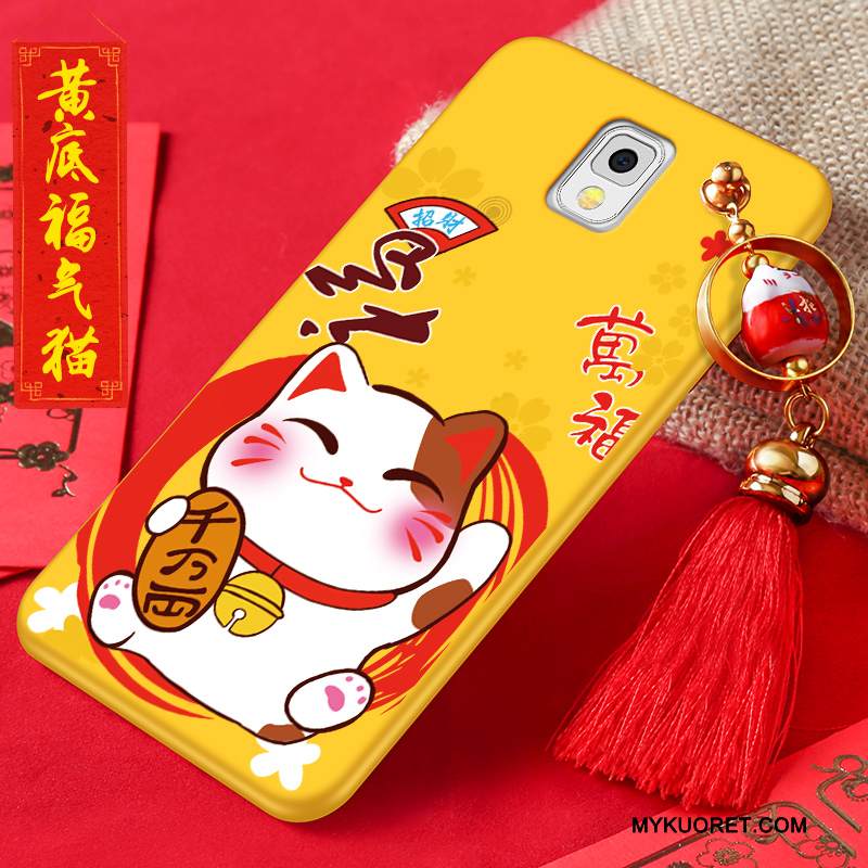 Kuori Samsung Galaxy Note 3 Laukut Puhelimen Kuoret Keltainen, Kotelo Samsung Galaxy Note 3 Suojaus