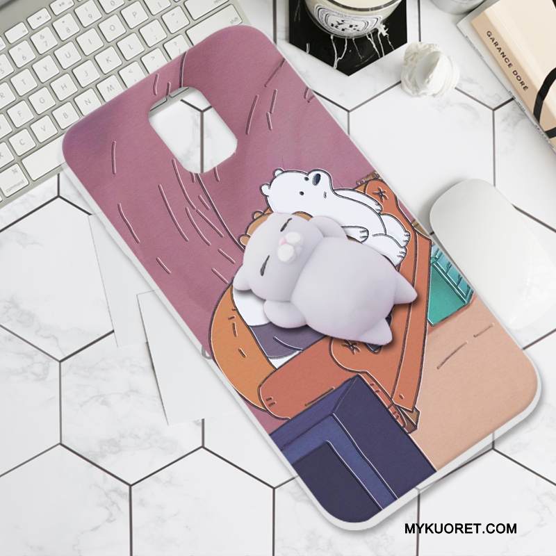 Kuori Samsung Galaxy Note 3 Laukut Ulotteinen Dekompressointi, Kotelo Samsung Galaxy Note 3 Silikoni Trendi Persoonallisuus