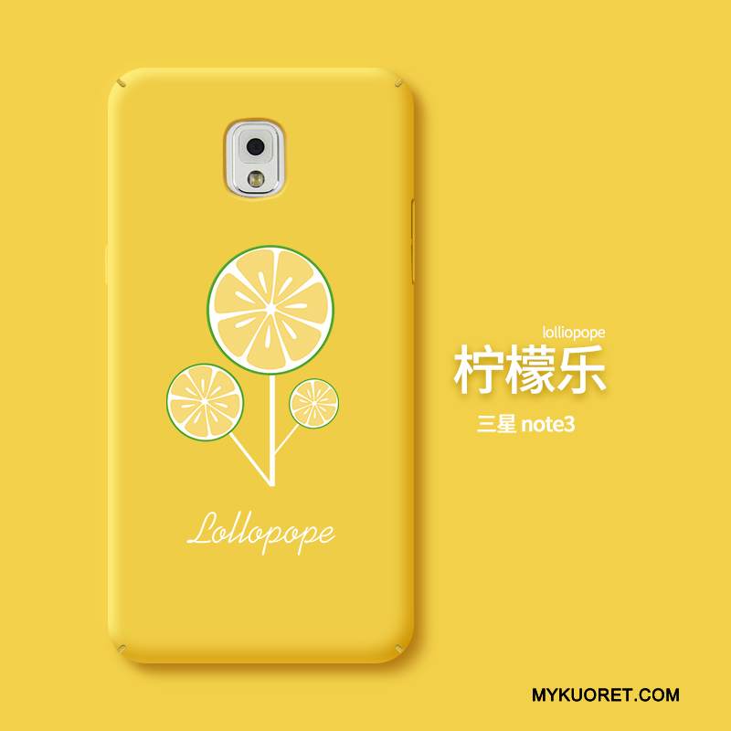 Kuori Samsung Galaxy Note 3 Monivärinen Ihana Persoonallisuus, Kotelo Samsung Galaxy Note 3 Sarjakuva Kova Puhelimen Kuoret