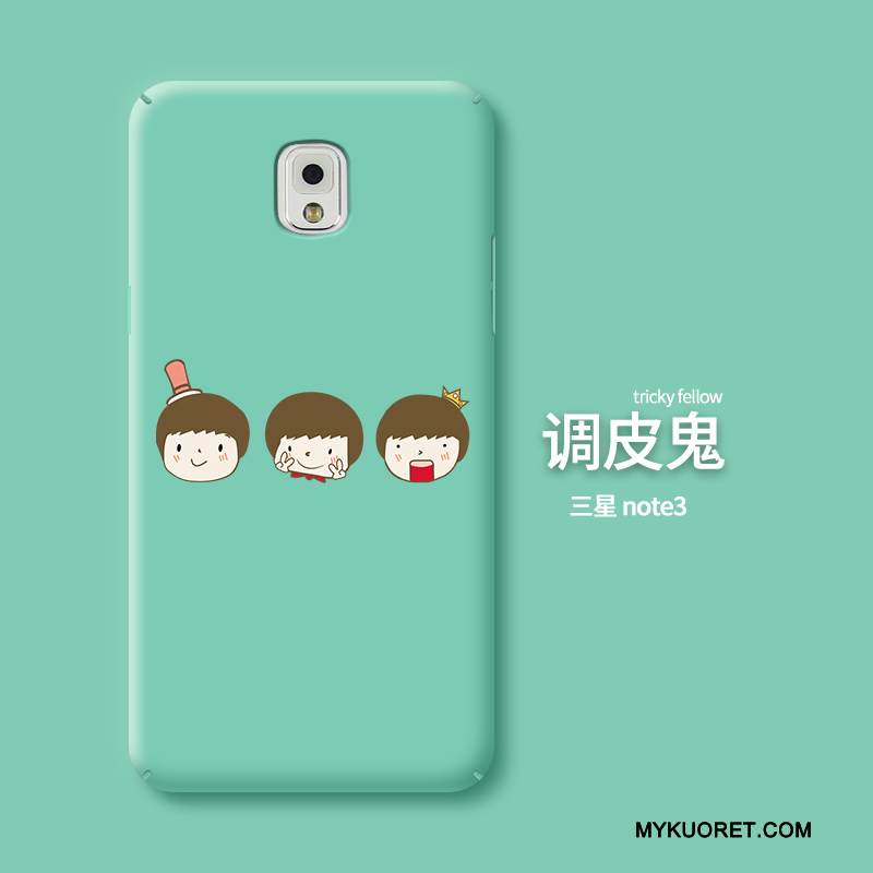 Kuori Samsung Galaxy Note 3 Monivärinen Ihana Persoonallisuus, Kotelo Samsung Galaxy Note 3 Sarjakuva Kova Puhelimen Kuoret