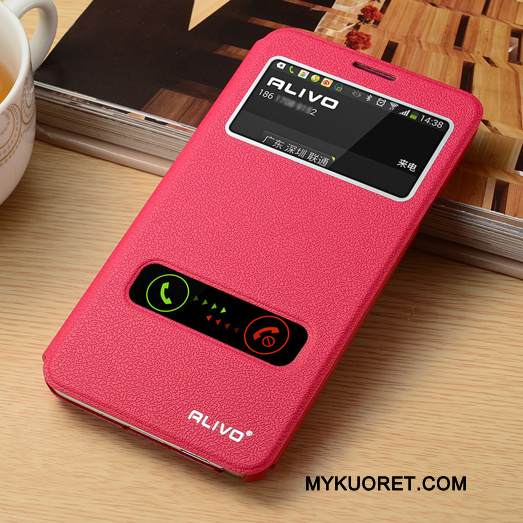 Kuori Samsung Galaxy Note 3 Nahka Kulta, Kotelo Samsung Galaxy Note 3 Kuoret