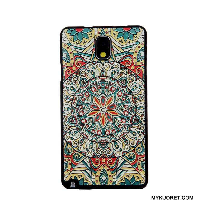 Kuori Samsung Galaxy Note 3 Pehmeä Neste Kalvo Puhelimen Kuoret, Kotelo Samsung Galaxy Note 3 Kohokuviointi Karkaisu