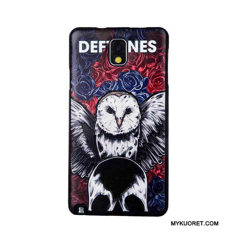 Kuori Samsung Galaxy Note 3 Pehmeä Neste Kalvo Puhelimen Kuoret, Kotelo Samsung Galaxy Note 3 Kohokuviointi Karkaisu