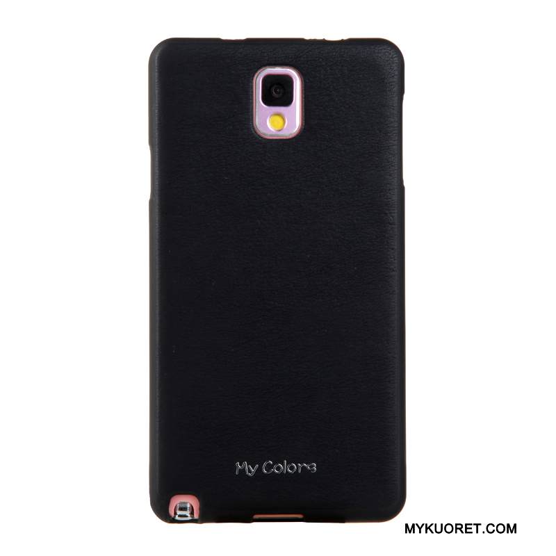 Kuori Samsung Galaxy Note 3 Pehmeä Neste Liiketoiminta Khaki, Kotelo Samsung Galaxy Note 3 Nahka Puhelimen Kuoret