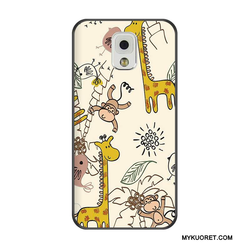 Kuori Samsung Galaxy Note 3 Pehmeä Neste Murtumaton Valkoinen, Kotelo Samsung Galaxy Note 3 Silikoni Puhelimen Kuoret Musta