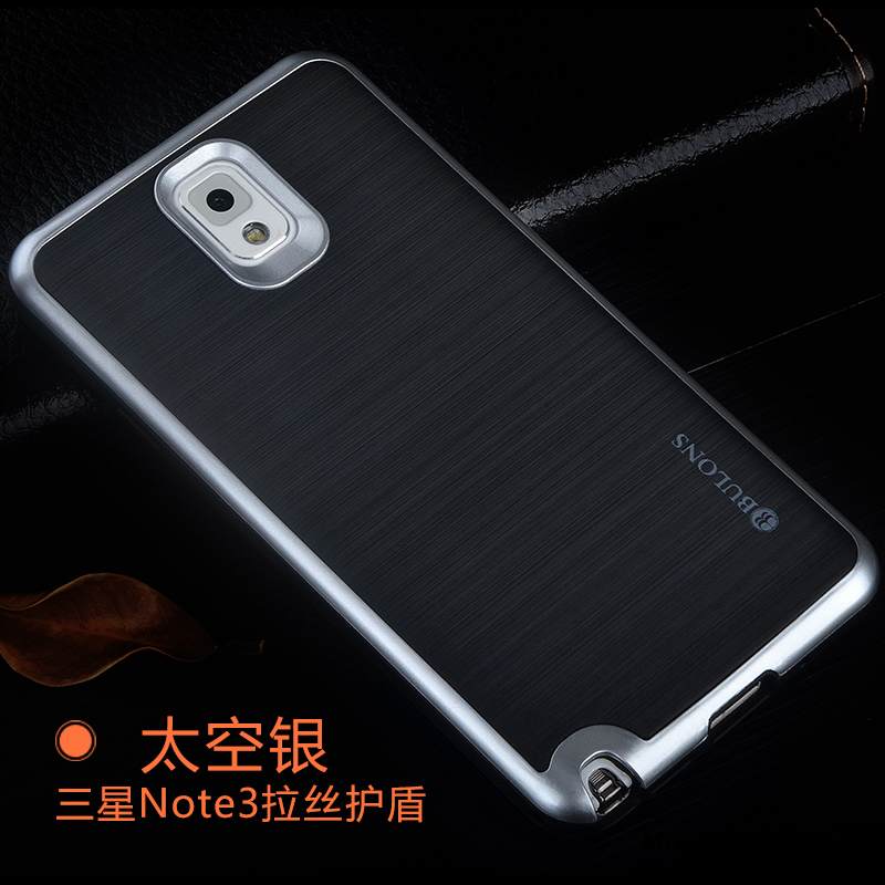 Kuori Samsung Galaxy Note 3 Silikoni Murtumaton Takakansi, Kotelo Samsung Galaxy Note 3 Suojaus Punainen Puhelimen Kuoret