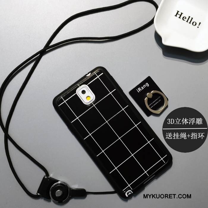 Kuori Samsung Galaxy Note 3 Silikoni Persoonallisuus Valkoinen, Kotelo Samsung Galaxy Note 3 Laukut Pesty Suede Puhelimen Kuoret