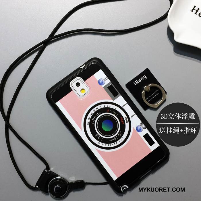 Kuori Samsung Galaxy Note 3 Silikoni Persoonallisuus Valkoinen, Kotelo Samsung Galaxy Note 3 Laukut Pesty Suede Puhelimen Kuoret