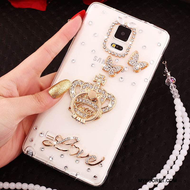 Kuori Samsung Galaxy Note 3 Silikoni Puhelimen Kuoret Ripustettavat Koristeet, Kotelo Samsung Galaxy Note 3 Suojaus Kulta Murtumaton