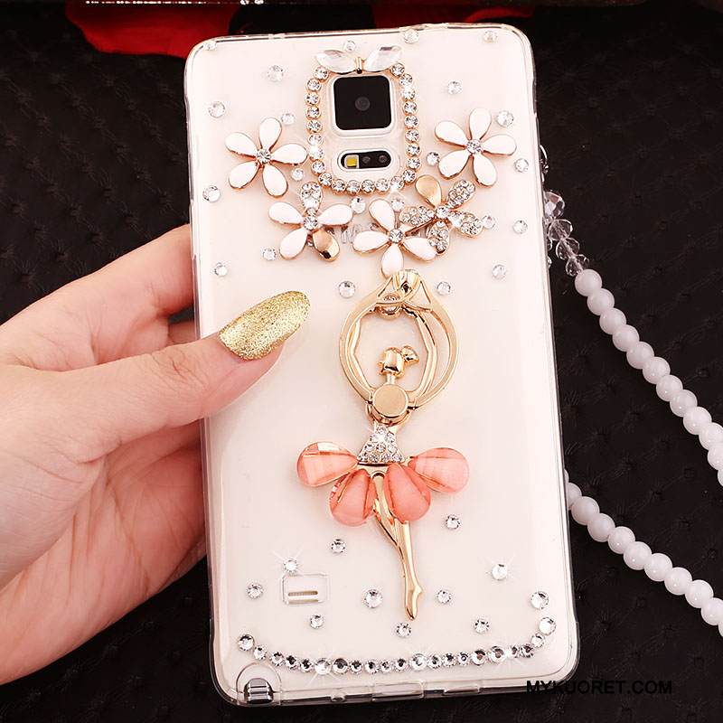 Kuori Samsung Galaxy Note 3 Silikoni Puhelimen Kuoret Ripustettavat Koristeet, Kotelo Samsung Galaxy Note 3 Suojaus Kulta Murtumaton