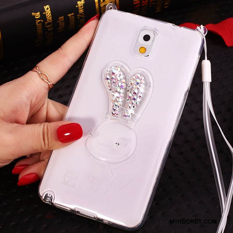 Kuori Samsung Galaxy Note 3 Silikoni Puhelimen Kuoret Uusi, Kotelo Samsung Galaxy Note 3 Strassi Violetti Ripustettavat Koristeet