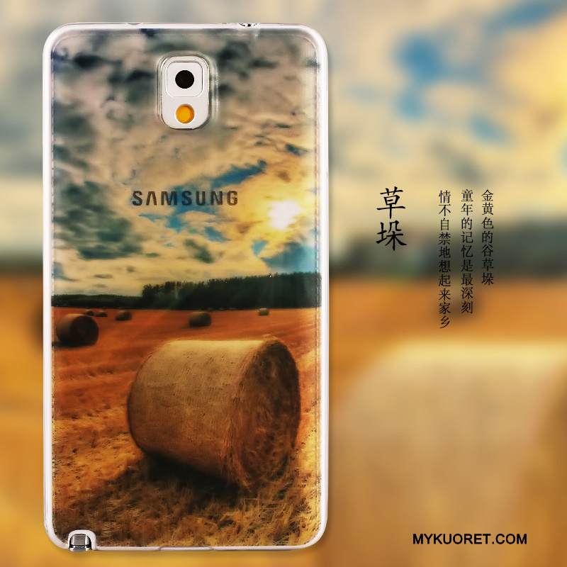 Kuori Samsung Galaxy Note 3 Silikoni Puhelimen Kuoret Vihreä, Kotelo Samsung Galaxy Note 3