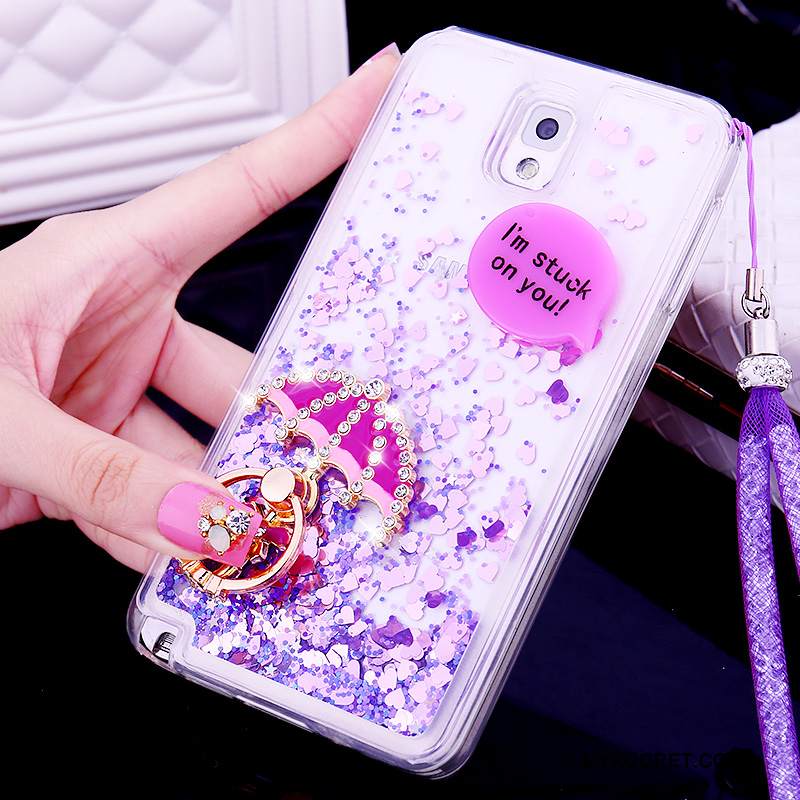 Kuori Samsung Galaxy Note 3 Silikoni Ripustettavat Koristeet Puhelimen Kuoret, Kotelo Samsung Galaxy Note 3 Suojaus Ihana Juoksuhiekka