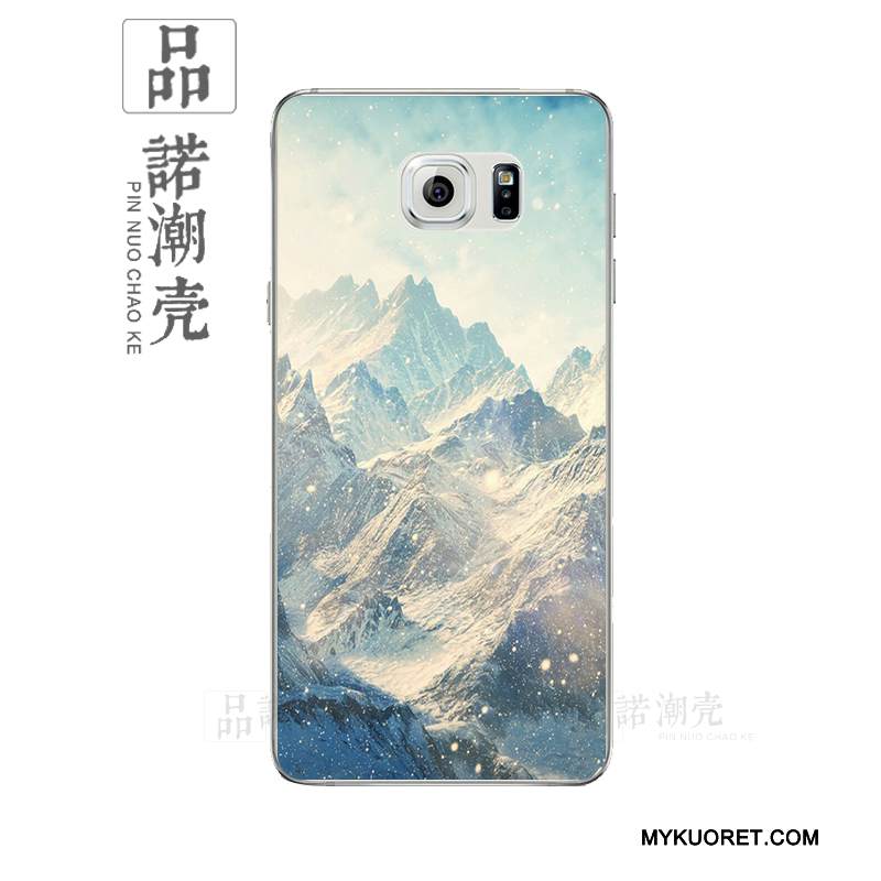 Kuori Samsung Galaxy Note 3 Silikoni Taide Persoonallisuus, Kotelo Samsung Galaxy Note 3 Pehmeä Neste Maisema Harmaa