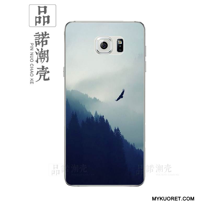 Kuori Samsung Galaxy Note 3 Silikoni Taide Persoonallisuus, Kotelo Samsung Galaxy Note 3 Pehmeä Neste Maisema Harmaa