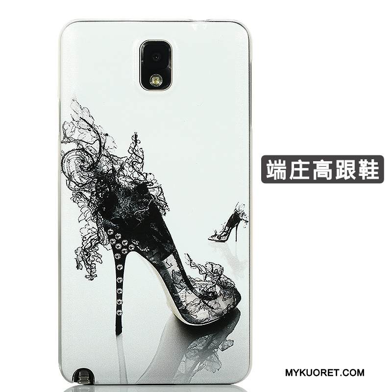 Kuori Samsung Galaxy Note 3 Suojaus Jauhe Takakansi, Kotelo Samsung Galaxy Note 3 Luova Puhelimen Kuoret