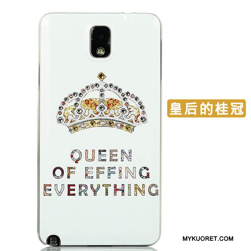 Kuori Samsung Galaxy Note 3 Suojaus Jauhe Takakansi, Kotelo Samsung Galaxy Note 3 Luova Puhelimen Kuoret