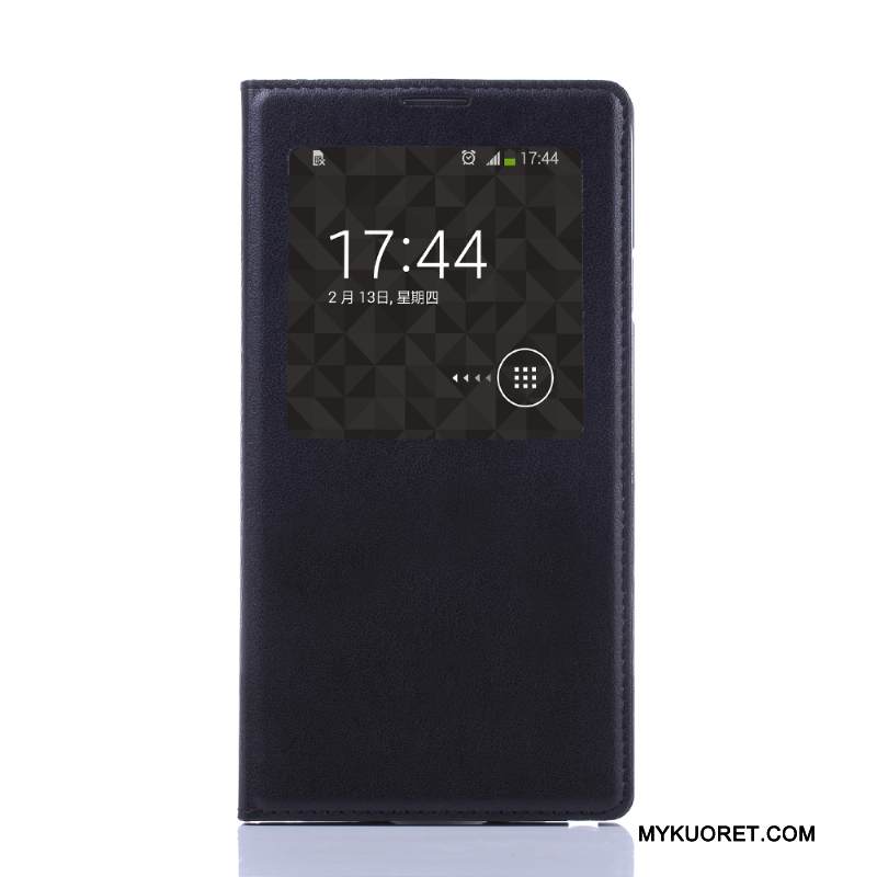 Kuori Samsung Galaxy Note 3 Suojaus Keltainen Oranssi, Kotelo Samsung Galaxy Note 3 Nahka Puhelimen Kuoret