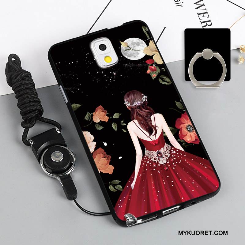 Kuori Samsung Galaxy Note 3 Suojaus 说 Murtumaton, Kotelo Samsung Galaxy Note 3 Pehmeä Neste Puhelimen Kuoret