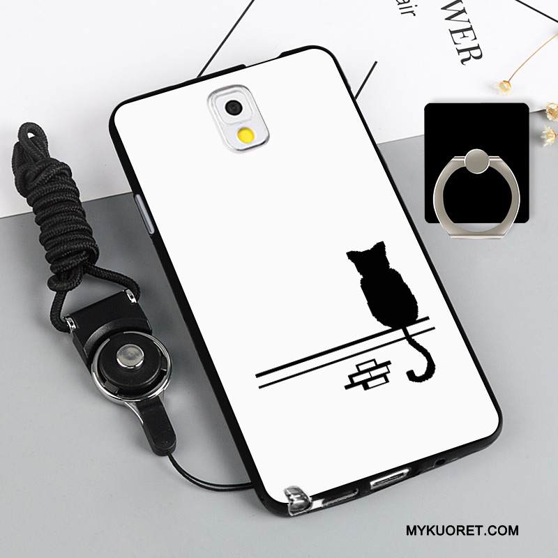 Kuori Samsung Galaxy Note 3 Suojaus 说 Murtumaton, Kotelo Samsung Galaxy Note 3 Pehmeä Neste Puhelimen Kuoret