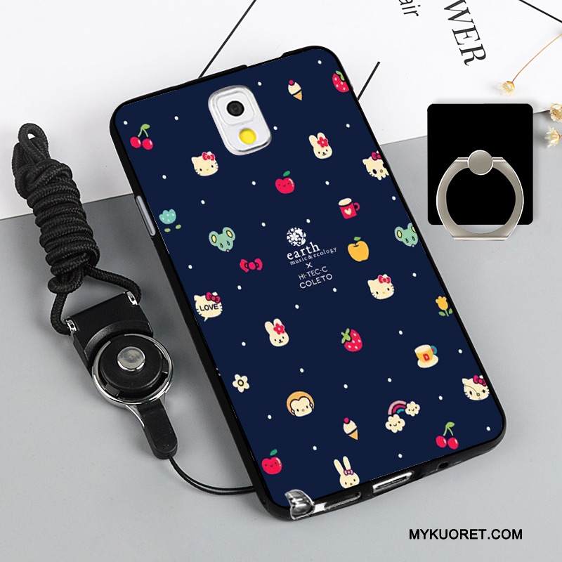Kuori Samsung Galaxy Note 3 Suojaus 说 Murtumaton, Kotelo Samsung Galaxy Note 3 Pehmeä Neste Puhelimen Kuoret